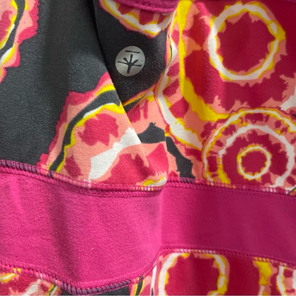 Soybu Yoga tie dye Pink and Black Swirl Mini Dress - Picture 6 of 9